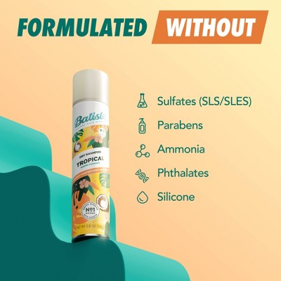 Batiste Tropical Dry Shampoo Exotic Coconut