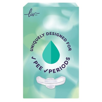 Liv by Kotex Period & Pee Heavy Absorbency Ultra Thin Pads - 24ct