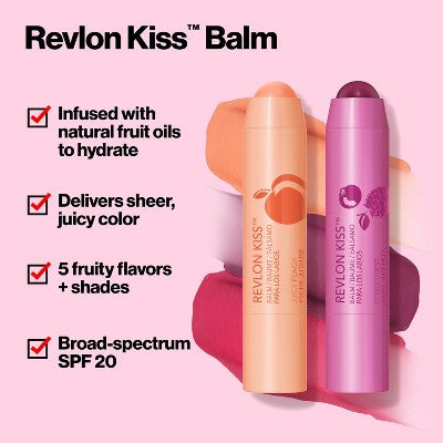 Revlon Kiss Lip Balm - Moisturizing with SPF
