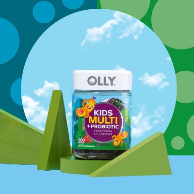 OLLY Kids' Multivitamin + Probiotic Gummies - Berry Punch