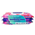Bim Bam Boo Bamboo Flushable Wipes - 3pk/42ct