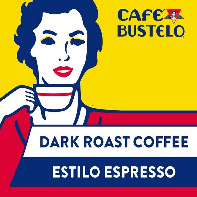 Café Bustelo Espresso Instant Coffee Single Serve Packets - 6ct: Dark Roast, Source Varies, Unflavored