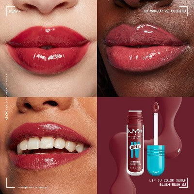 NYX Professional Makeup Lip IV Hydrating Lip Gloss Stain - 0.16 fl oz
