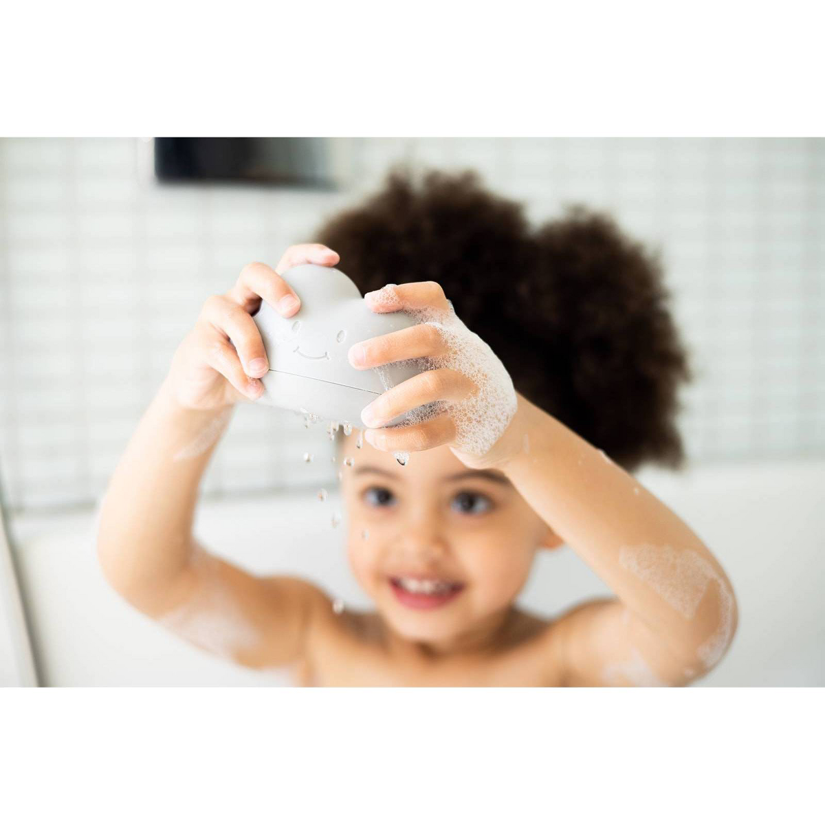 Ubbi Contemporary Cloud and Droplet Bath Squeeze Toy