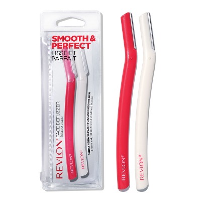 Revlon High Precision Hair Removal and Dermaplaning Face Defuzzer Blade - 2ct