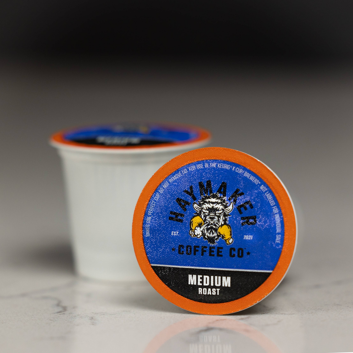 Haymaker Coffee Medium Roast Coffee Pods - 60ct