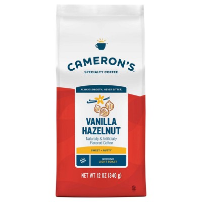 Cameron's Vanilla Hazelnut Light Roast Ground Coffee