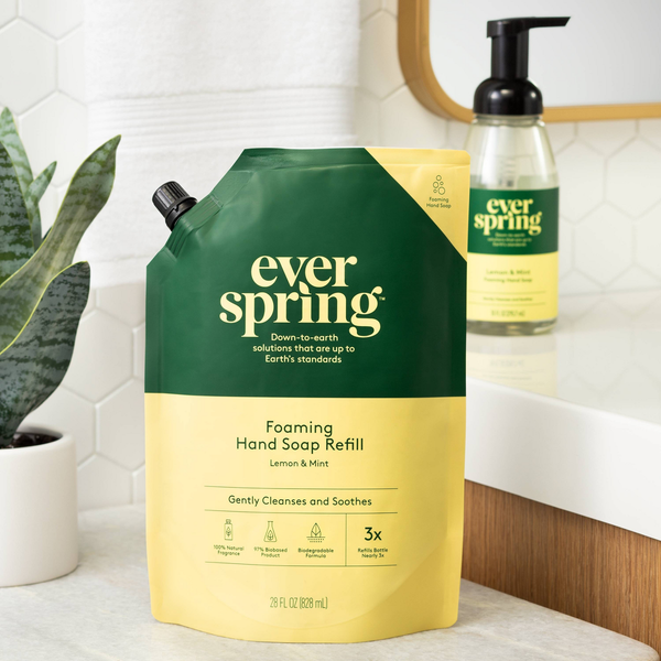 Foam Hand Soap Refill - Lemon & Mint - Everspring™ 28 fl oz
