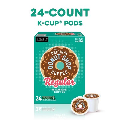 The Original Donut Shop Regular Medium Roast Keurig K-Cup Coffee Pods - 24ct