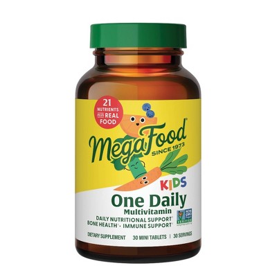 MegaFood Kids' One Daily Mini Multivitamin Tablets