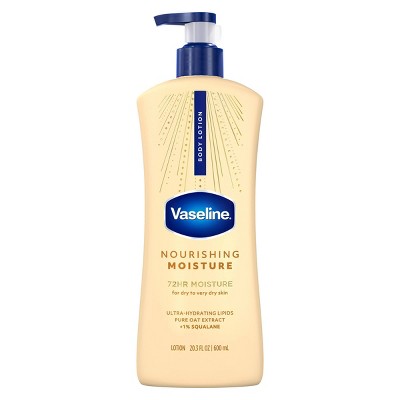 Vaseline Intensive Care Moisturizing Body Lotion with Oat Extract Nourishing Moisture