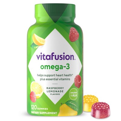Vitafusion Omega-3 Gummies - Berry & Lemonade - 120ct