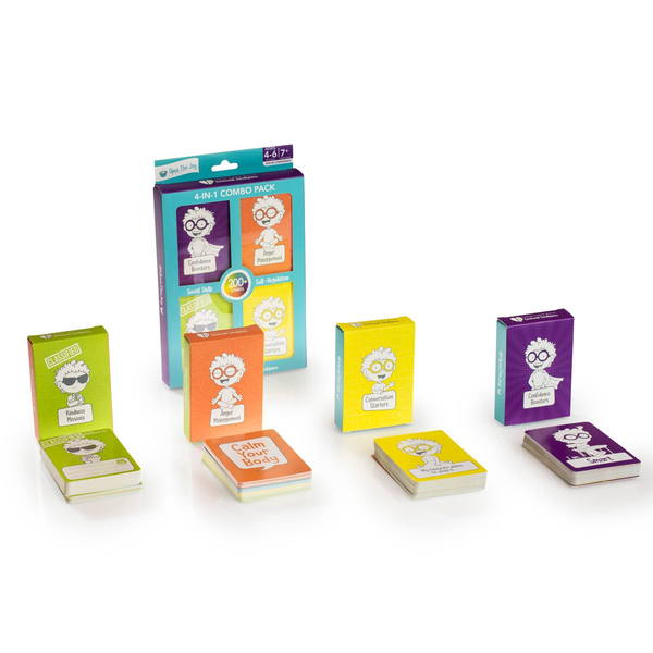 Open The Joy 4-1 Emotional Intelligence Building Cards Set