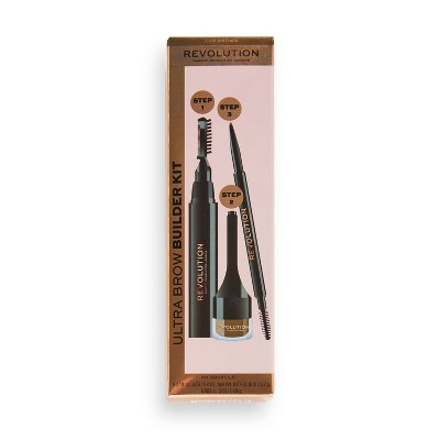 Makeup Revolution Ultra Brow Builder Kit - 0.017oz