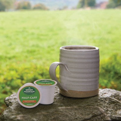 Green Mountain Coffee Medium Roast Half Caff Keurig K-Cup Coffee Pods - 96ct