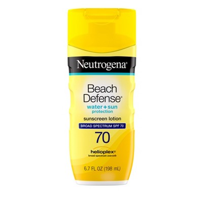Neutrogena Beach Defense Sunscreen Lotion - SPF 70 - 6.7 fl oz