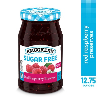 Smucker's Sugar Free Red Raspberry Preserves - 12.75oz