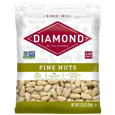 Diamond Pine Nuts - 2.25oz: Unsalted