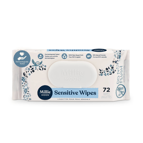 Millie Moon Sensitive Wipes (Select Count), 72ct