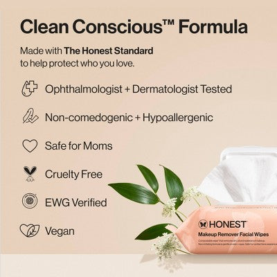 Honest Beauty Makeup Remover Wipes