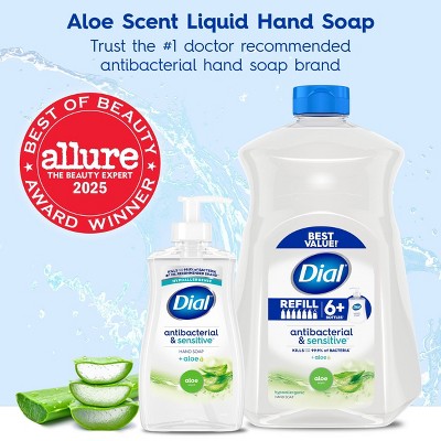 Dial Antibacterial & Sensitive Gel Hand Soap