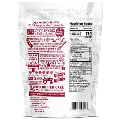 Diamond of California Sliced Almonds - 6oz