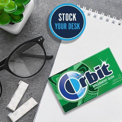 Orbit Spearmint Sugar-Free Gum Multipack - 14ct/3pk