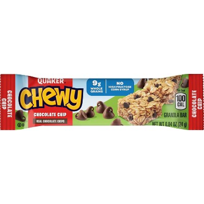 Quaker Chewy Chocolate Chip Granola Bars - 25.2oz/30ct