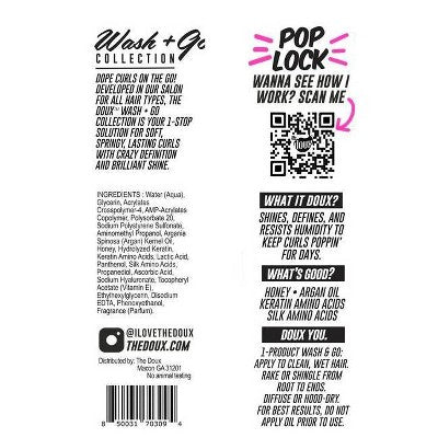The Doux Pop Lock 5-Day Curl Forming Glaze - 8 fl oz