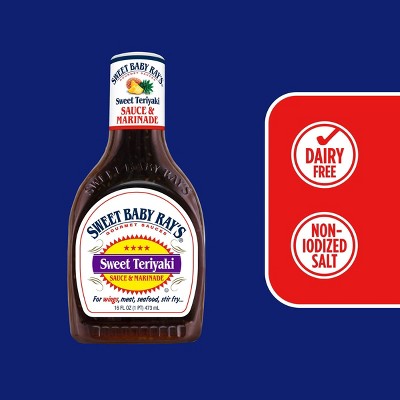 Sweet Baby Ray's Sweet Teriyaki Marinade & Wing Sauce - 16floz