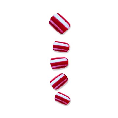 colorFX by Impress Press-On Fake Nails Short Squoval - This City - 33ct