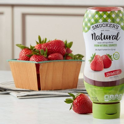 Smucker's Natural Strawberry Squeezable Fruit Spread - 19oz