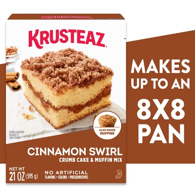 Krusteaz Cinnamon Crumb Cake & Muffin Mix -21oz