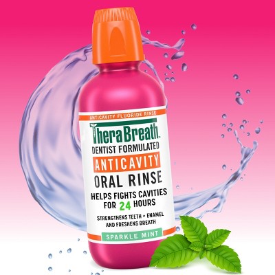 TheraBreath Anticavity Fluoride Mouthwash - Sparkle Mint