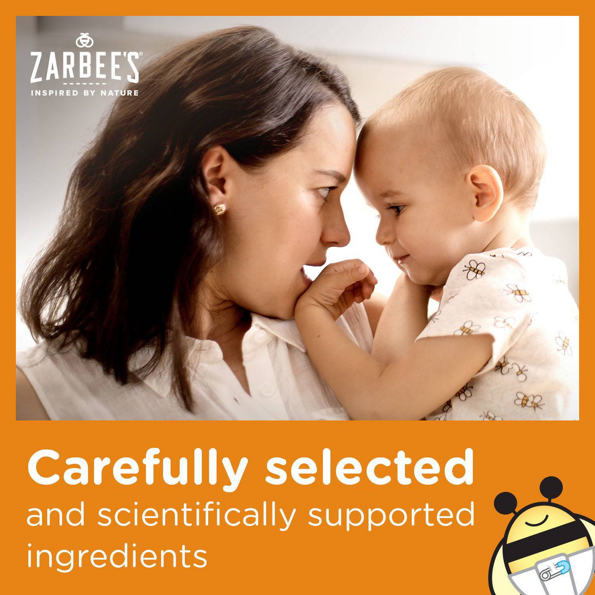 Zarbee's Baby Soothing Cough Syrup with Dark Honey - Natural Peach & Honey Flavor - 2 fl oz