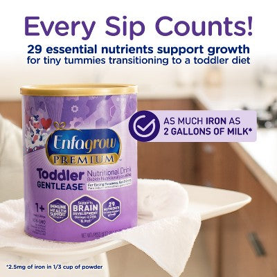 Enfagrow Gentlease Toddler Can - 29.1oz
