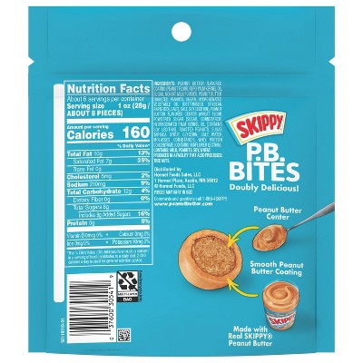 Skippy Bites Double Peanutbutter - 6oz: Creamy Texture