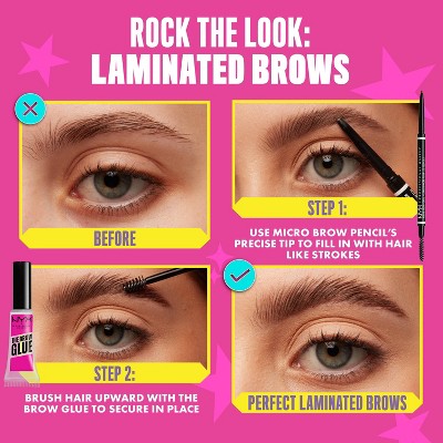 NYX Professional Makeup Vegan Micro Eyebrow Pencil - 0.003oz