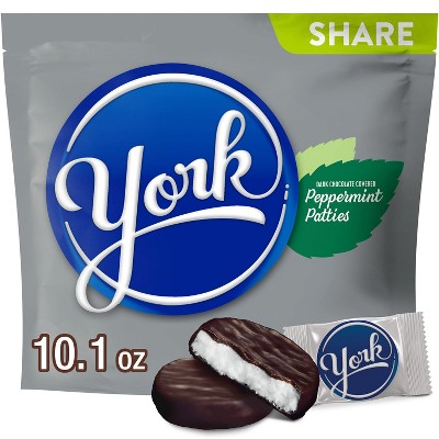 York Dark Chocolate Peppermint Patties Candy - 10.1oz