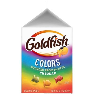 Pepperidge Farm Goldfish Colors Cheddar Crackers
