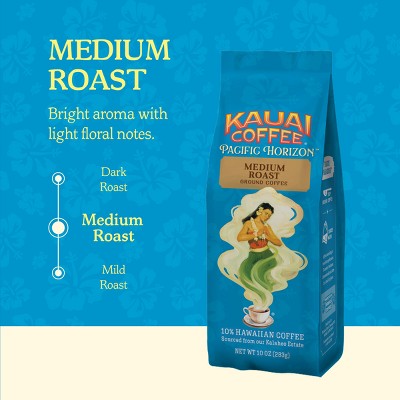 Kauai Coffee Koloa Estate Medium Roast Ground Coffee - 10oz