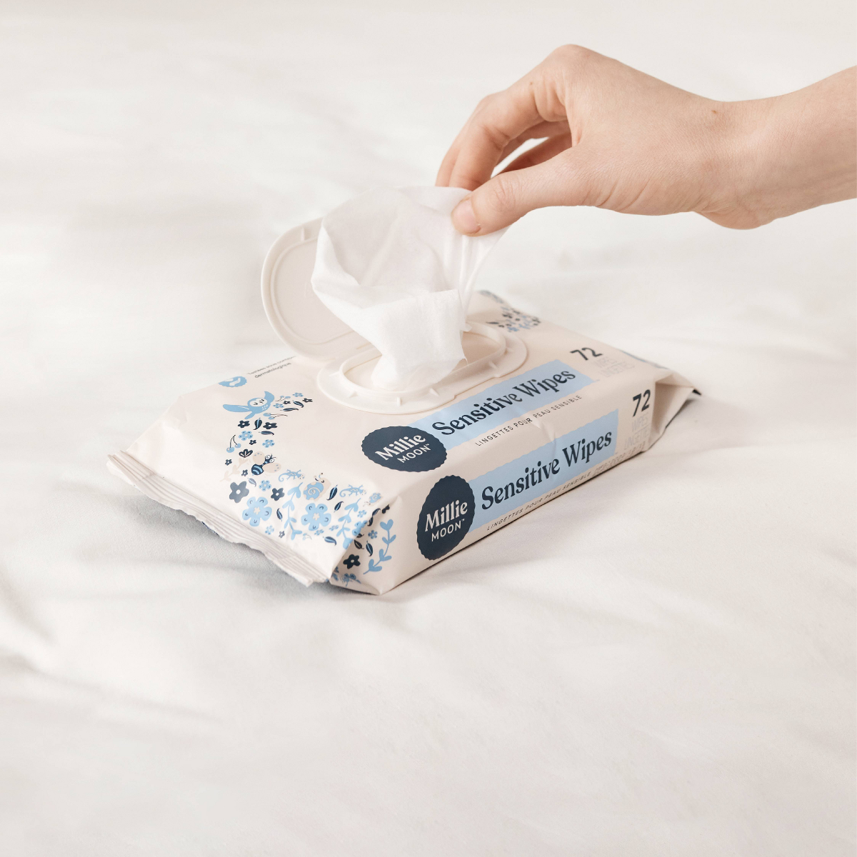 Millie Moon Sensitive Wipes (Select Count), 72ct