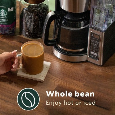 Starbucks Espresso Roast Dark Roast Whole Bean Coffee - 12oz: Arabica Beans, Latin America