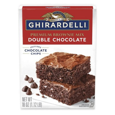 Ghirardelli Double Chocolate Brownie Mix - 18oz