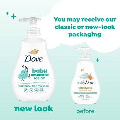 Baby Dove Sensitive Moisture Fragrance-Free Lotion