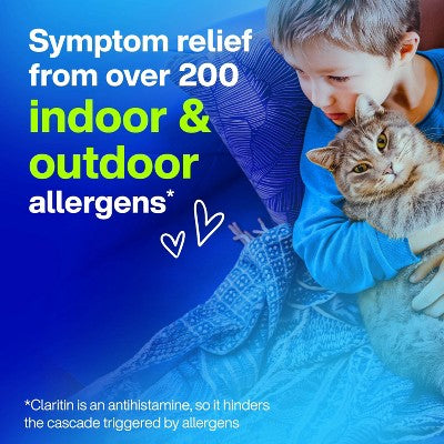Children's Claritin Loratadine Allergy Relief 24 Hour Non-Drowsy Grape Liquid