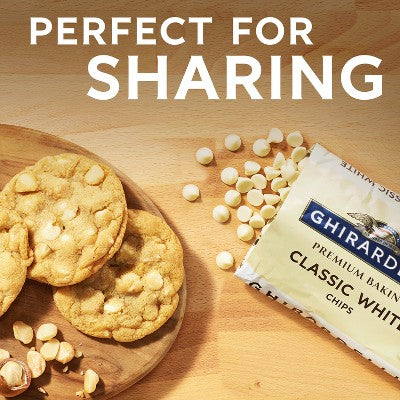 GHIRARDELLI Premium Baking Classic White Chips - 11oz