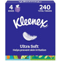 Kleenex Ultra Soft 3-Ply Facial Tissue - 4pk/240ct