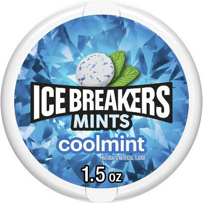 Ice Breakers Sugar Free Cool Mint Candies - 1.5oz