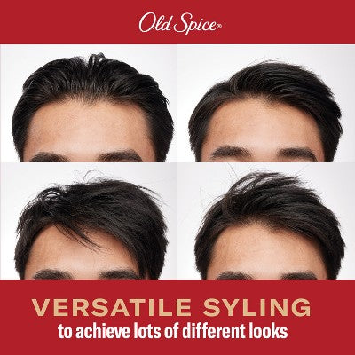 Old Spice Hair Putty, Stay-In-Place High Hold, Very Low Shine Styling Product, 2.22oz